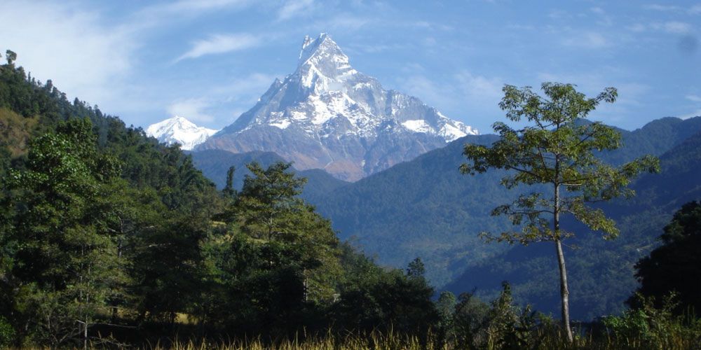 Annapurna sanctuary trekking