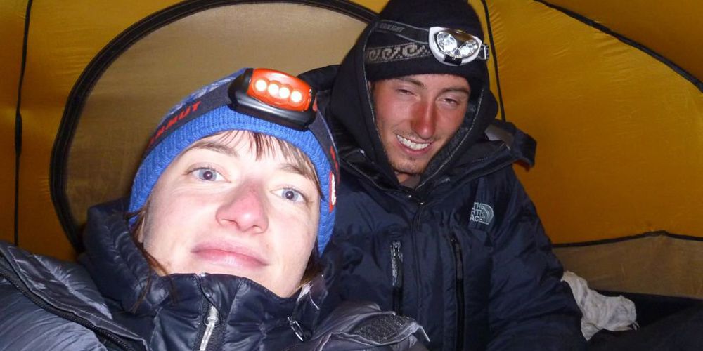 Island Peak Climbers on Tent!