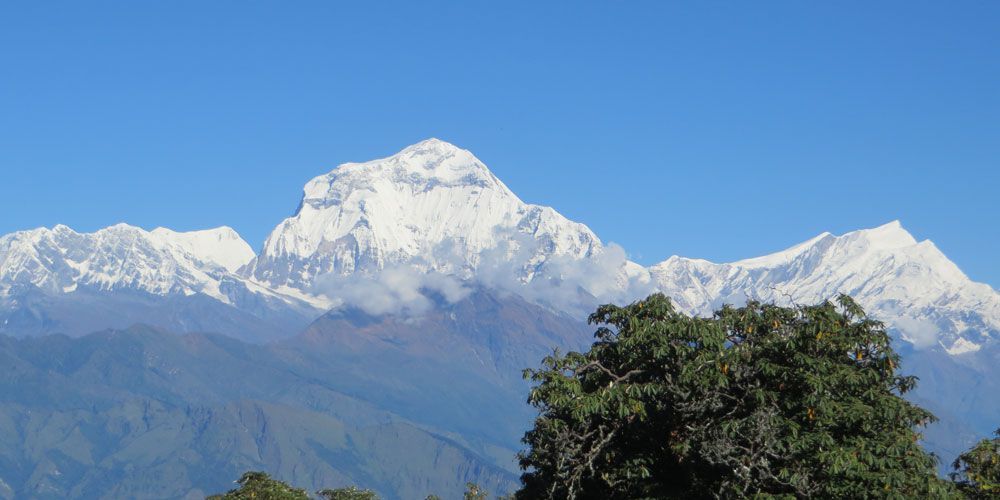 Mt Dhaulagiri view from Poon Hill