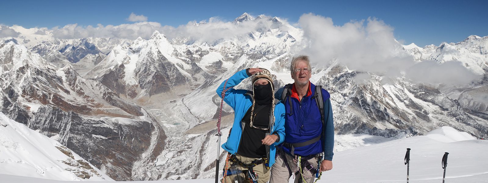 Amazing  Mountain views from Mera Top!